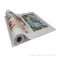 Polyester PVC Free Self Adhesive Wall Canvas